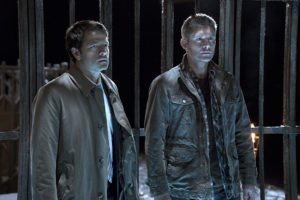Supernatural -- "The Devil in The Details" -- Image SN1110b_0034 -- Pictured (L-R): Misha Collins as Castiel and Jensen Ackles as Dean -- Photo: Katie Yu/The CW -- ÃÂ© 2016 The CW Network, LLC. All Rights Reserved.