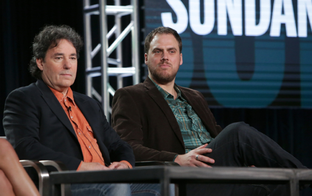 Mandatory Credit: Photo by Buchan/Variety/REX/Shutterstock (7868551s) John Wirth and Jim Mickle Sundance TV's 'Hap and Leonard: Mucho Mojo' Panel, TCA Winter Press Tour, Los Angeles, USA - 13 Jan 2017